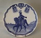 1762-1912 150 year of the Royal Gaurdsmen 24 cm 135# Royal Copenhagen Collector Plate 