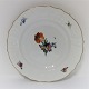 Royal Copenhagen. Let saksisk blomst. Middagstallerken. Model 493/1621. Diameter 25 cm. (1 sortering).