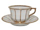 White Curved with  gold edgeSmall demitasse cup