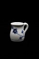 Rare small Royal Copenhagen Blue Fluted jar with handle. Approx. 1870-90. Staff sale. Height:5cm.