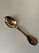 Christmas spoon # 2000 A.MichelsenHeartbeatGilded sterling silverLength 16.4 cm