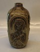 3544 RC Vase with figural relief 22.5 cm Jais Nielsen Sung Glaze Royal Copenhagen Art Pottery