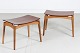 Ølholm MøbelfabrikPar skamler af eg og teak