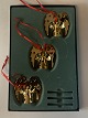 Georg Jensen Engle 3 stkDesign: Leogriffen.dkJulepynten er forgyldt med 24 karat Guld