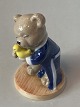 Bing & Grondahl Figure, Teddy Bear.Victor from 2001.1st sorting.Height 9.2 cm.