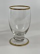 Ølglas / vandglas på fod, Gisselfeld,   designet af Jakob E. Bang for Holmegaard, DKK 60 pr. stk.