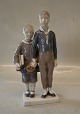 B&G 2064 Boy & Girl with book and cake 22 cm The Flight to America? B&G Porcelain