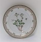 Royal Copenhagen, Flora Danica. Middags tallerken. Model 624 (3549). Diameter 25 cm. (1 sortering). Potentilla retusa Horn