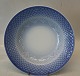 1008 Stor dyb tallerken (Hotel) 25 cm	 (714)  Bing & Grøndahl  Blå tone eller musling Hotelporcelæn