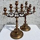 Store Messing lysestager*1400kr