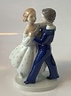 Det dansende Par Royal CopenhagenDek nr 4921 sorteringHøjde 21 cm ca