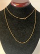 Elegant necklace in 8 karat goldLength 82 cm