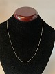 Elegant necklace in 14 carat white goldStamped 585Length 45 cm approx