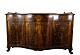 Antik skænk, mahogni, buede front, Danmark, 1840
