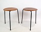 Skamler, Teaktræ, Arne Jacobsen, Fritz Hansen, 1950