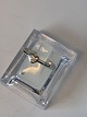 Heart Ring with Diamonds in 14 carat white goldSize 55