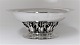 Georg Jensen. Oval silver bowl. Model 306B. Design Georg Jensen. Height 11.5 cm. Length 27.5 cm. Produced 1924.