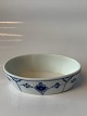 Salt cellar Blue painted Fluted Blue FlutedBing and GrondahlLength 6,7 cm