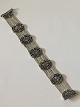 Silver braceletStamped 925Length 18.5 cm