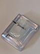 Princess ring with brilliant 14 carat white goldSize 54