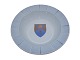 Bing & GrondahlLight blue tray Blaabjerg Kommune