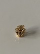 Kongekrone Charms / Vedhæng i 14 karat guld Højde 14,20 mm