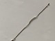 Panser armbånd 14 karat HvidGuld med brillianterStemplet  585Længde 18,5 cm