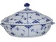 Blue Fluted Full LaceLidded bowl