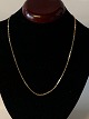 Anker Facet halskæde i 14 karat guld, halskæden er ny.Længde: 45 cm.