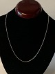 Anker Round necklace in 14 carat, White gold, the necklace is new.Length: 45 cm.