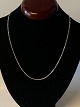 Anker Round necklace in 14 carat, White gold, the necklace is new.Length: 45 cm.