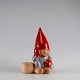 Lisa Larson figurNisse med stage