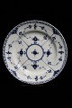 Royal Copenhagen Musselmalet Halvblonde flad tallerken ,Dia.:19cm.1/573.