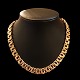Antik Damgaard-Lauritsen presents: Surel; A heavy necklace in 14k gold, w. 10 mm.