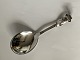 Serving spoon in SilverStamped 3 towersProduced in 1947