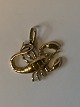 Skorpion vedhæng i 14 karat guldStemplet 585Højde 33,82 mm ca