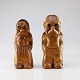 Thomas DamMand og kvindeTræfigur