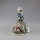 Lladro figurKvinde med ænder