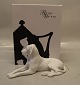 0511 RC Great Dane 11 cm New # 2670511Grand Danois Pia Langelund White Royal Whites, Royal Copenhagen 