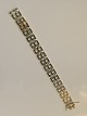 Blok Armbånd 5 Rk i 14 karat guldmed skarveringStemplet 585Længde 21,2 cm caBrede 15,36 mm ca
