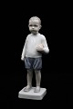 Bing & Grøndahl porcelænsfigur af dreng med bold.B&G#1945...