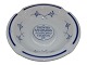 Blue Traditional Hotel porcelainAsh tray with logo