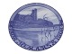 Royal Copenhagen Commemorative plate from 1908100th. years anniversary for the fire at Koldinghus