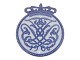Royal Copenhagen Mindeplatte fra 1906Tronbestigelsen Kong Frederik VIII