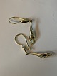 Earrings in 14 carat goldStamped 585Height 39.53 mm