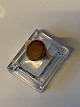 Herre Signet Ring med karneol i 8 karat guld.Størrelse 61.