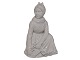 Hvid Royal Copenhagen figurFanøpige med blomsterranke