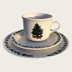 Christmas retro porcelainTrio Set with Christmas tree*DKK 75