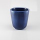 Aluminia VaseMarselisBlå rillet