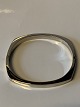 Armring 14 karat Hvidguld Stemplet 585Måler 63,55 mm ca